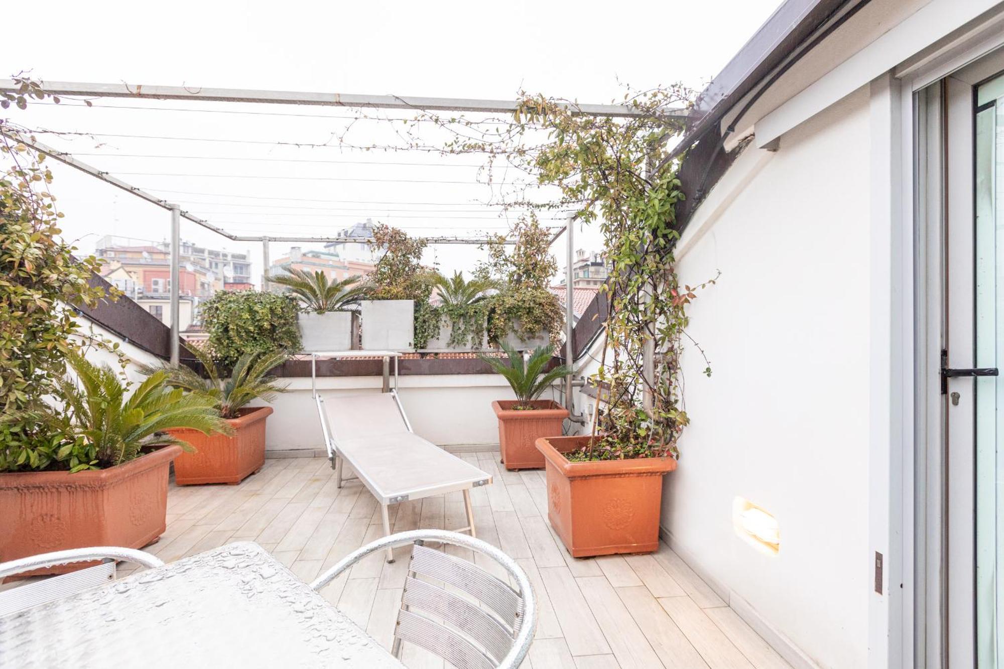 Monte Napoleone Split-Level Terrace Apartment - Top Collection Milán Exteriér fotografie